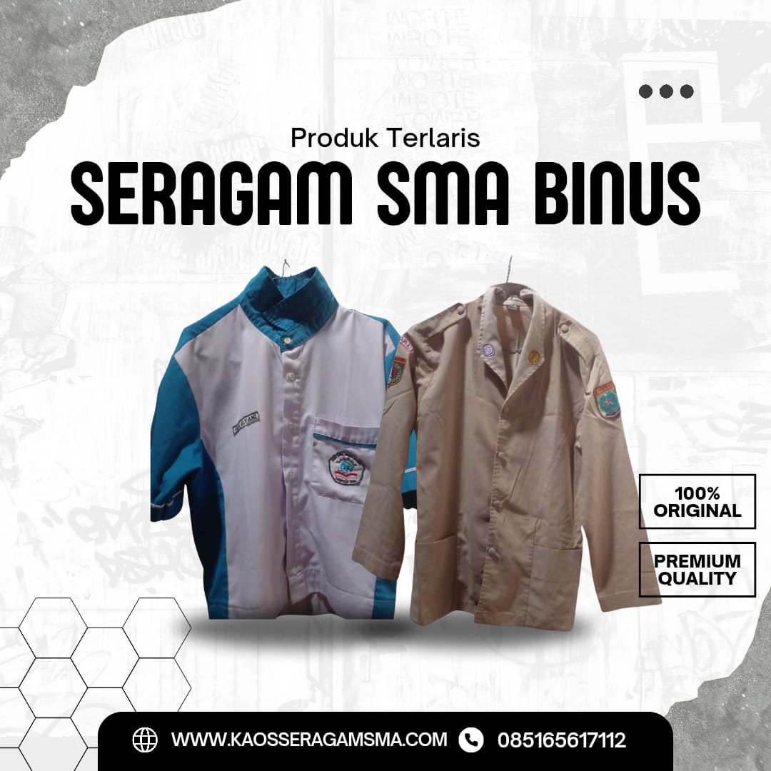 Siap kembali ke sekolah dengan seragam baru!